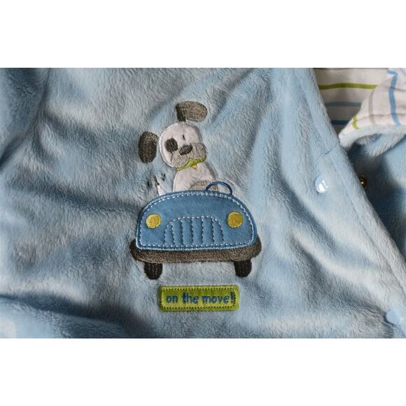 Carter's Child of Mine 0-3 mt blue Pram coat - Picture 3 of 4